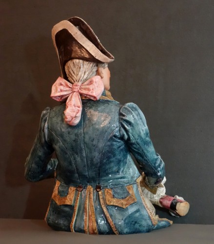 Porcelain Statue In Simulated Situation 19th century - 