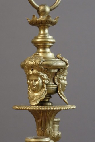 Luminaires Lampe - Lustre en bronze vers 1730