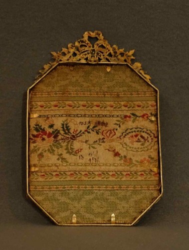 Grand Miniature XVIIIth Of Mademoiselle Adelaïde De Savoie - Louis XVI