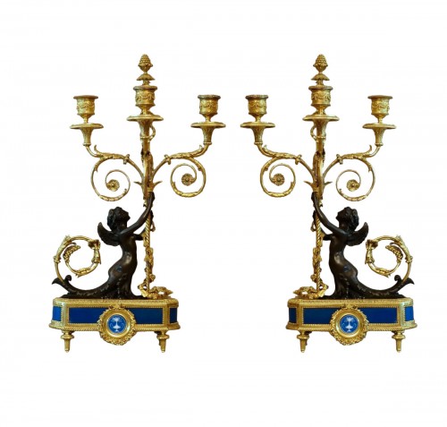 Pair of candelabra circa 1770