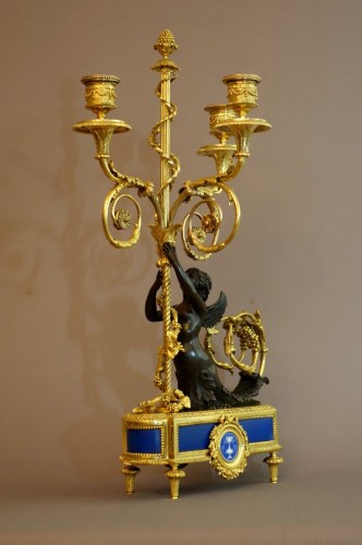 XVIIIe siècle - Paire de candélabres vers 1770