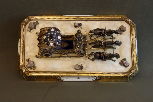 Objets de Vitrine  - Troika en orfèvrerie de l'Est XIXe