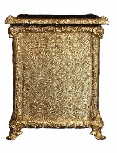 Paire de sgabelli Italiens du XIXe siècle - Sièges Style Louis-Philippe