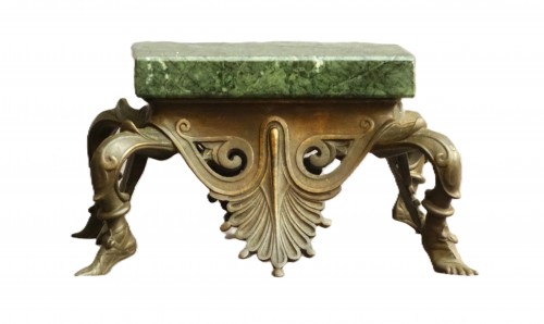 Pair of rare 1800 century Grand Tour pedestals - Decorative Objects Style Directoire