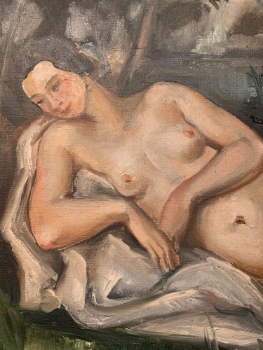 Reclining nude - André Favory (Paris 1889-1937) - 