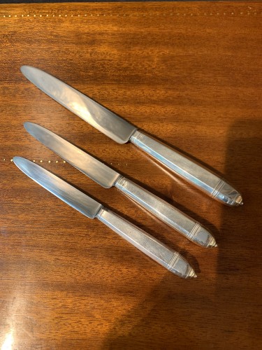 20th century - sterling silver cutlery set