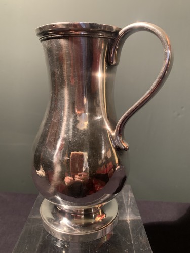 Antique Silver  - Silver water pot by J.P Charpenat, Crown supplier