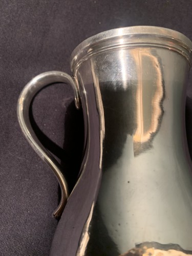 Silver water pot by J.P Charpenat, Crown supplier - Louis XVI