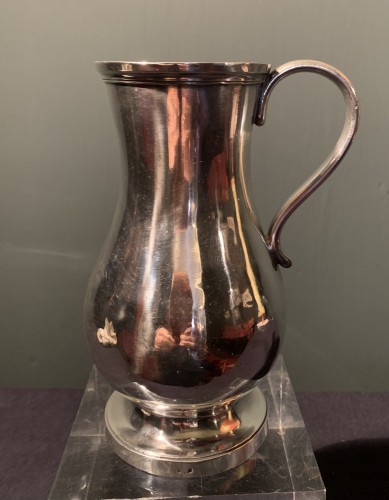 Antiquités - Silver water pot by J.P Charpenat, Crown supplier
