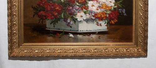 Bouquet de fleurs champêtres -  Gilbert Charles Martin (1839-1905) - Galerie Lauretta