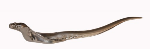 Édouard Marcel SANDOZ (1881 - 1971) - letter opener Murene n°1 - Sculpture Style Art Déco