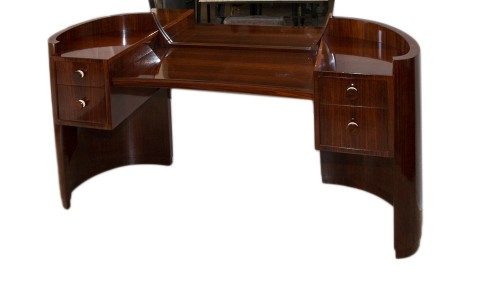 Art Deco dressing table and footstool - Furniture Style Art Déco