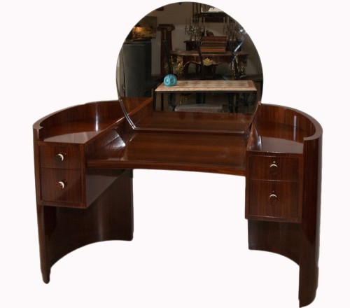 Art Deco dressing table and footstool - Art Déco