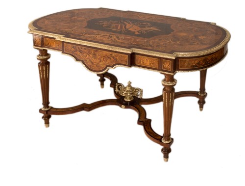 Table de milieu Napoléon III - Mobilier Style Napoléon III