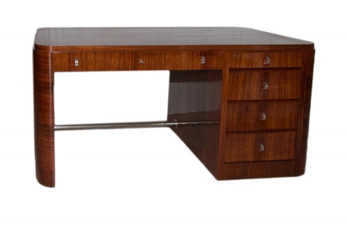 Bureau en palissandre époque Art Déco circa 1930 - Galerie Lauretta