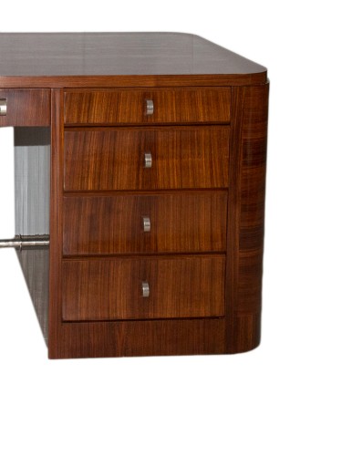 XXe siècle - Bureau en palissandre époque Art Déco circa 1930