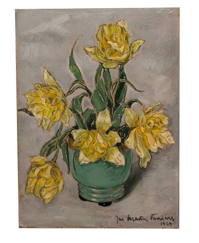 Bouquet of tulips - Jacques Martin Ferrieres (1893 - 1972) - 