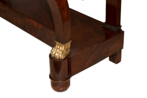 Empire - Mahogany console, Empire period