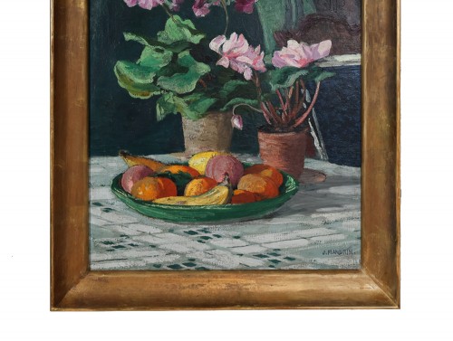 Tableaux et dessins Tableaux du XXe siècle - Nature morte Jules Flandrin (1871-1947)