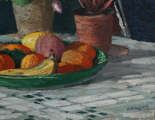 XXe siècle - Nature morte Jules Flandrin (1871-1947)