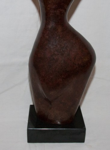 Sculpture Sculpture en Bronze - Pudeur - Xavier ALVAREZ numérotée 7/8