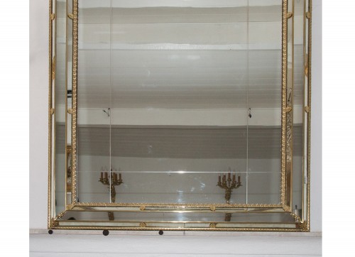 Miroirs, Trumeaux  - Miroir à parcloses des années 1950-60