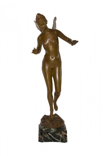 Nymphe en bronze Jean Garnier (1853 - 1910)