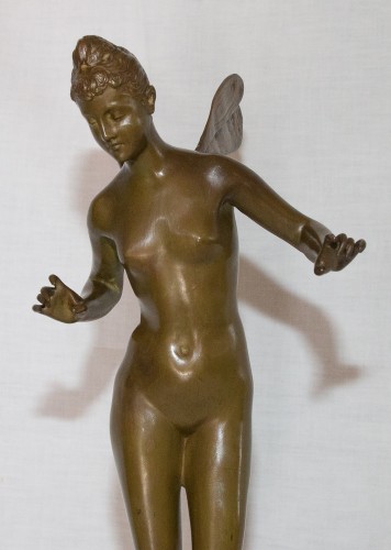 Art nouveau - Nymphe en bronze Jean Garnier (1853 - 1910)