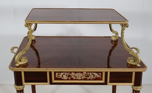 Mobilier Table & Guéridon - Table à thé attribuée à François Linke (1855-1946)
