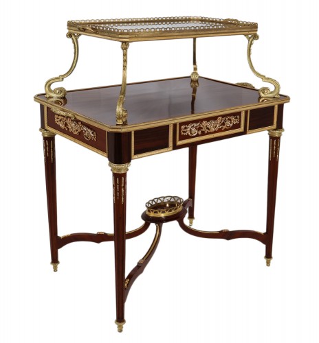 XIXe siècle - Table à thé attribuée à François Linke (1855-1946)