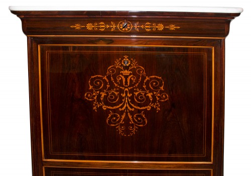 XIXe siècle - Commode et secrétaire époque Charles X