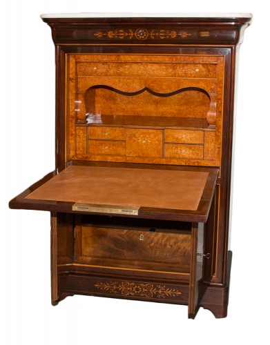 Antiquités - Commode et secrétaire époque Charles X