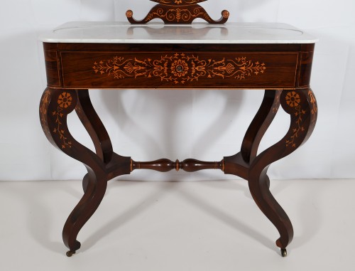 Mobilier Coiffeuse - Coiffeuse en palissandre époque Charles X