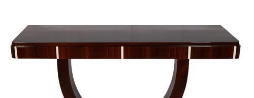 Art Deco rosewood console  - Furniture Style Art Déco