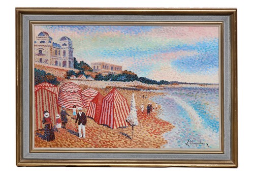 Lucien Neuquelman (1909-1988) - Plage de Foncillon Royan