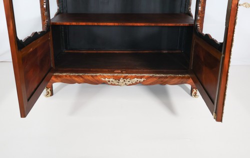 Vitrine en bois de violette époque Napoléon III - Napoléon III