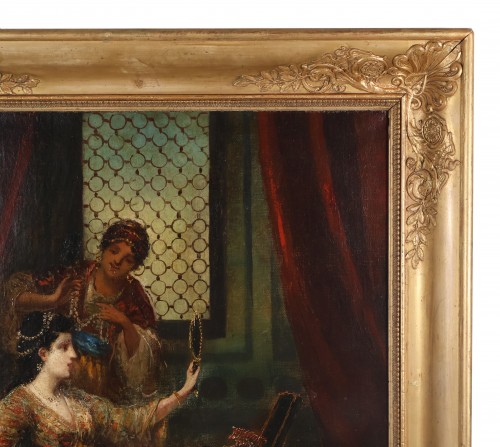 Femme au harem, Frédéric Borgella (1833-1901) - 