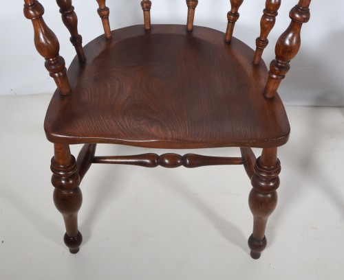 Paire de fauteuils anglais style Windsor époque Victorienne - 