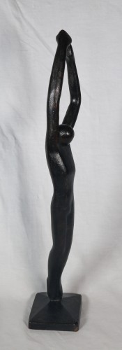 XXe siècle - Saut en parachute - Marcel Courbier (1898-1976)