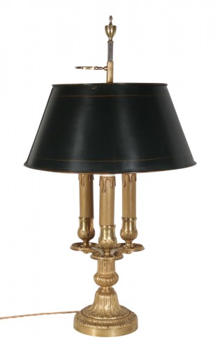 Bouillotte lamp by Eugène Hazart, late 19th century