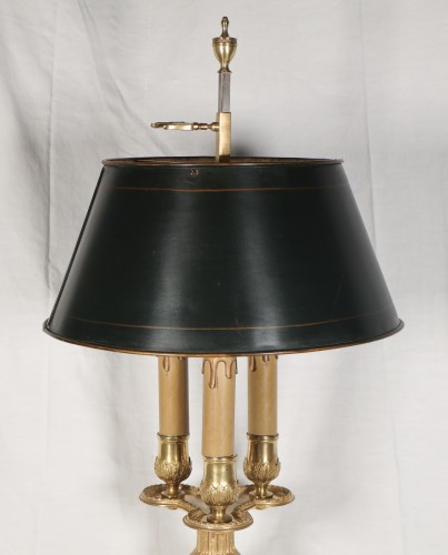 Bouillotte lamp by Eugène Hazart, late 19th century - Lighting Style 