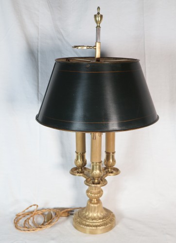 Bouillotte lamp by Eugène Hazart, late 19th century - 
