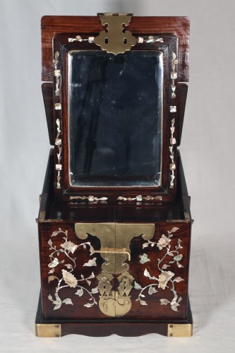 Coffret à bijoux Chine du sud fin du XIXe siècle - Objets de Vitrine Style 