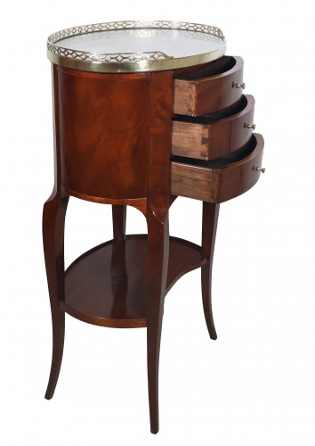 Table de salon Transition en acajou XVIIIe siècle - Galerie Lauretta