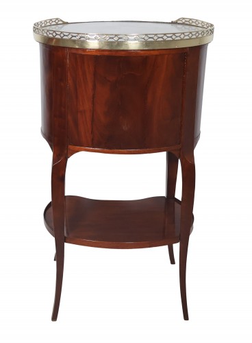 XVIIIe siècle - Table de salon Transition en acajou XVIIIe siècle