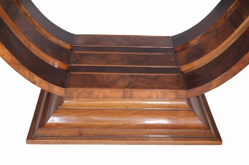 Table de salle à manger en noyer époque Art Déco - Galerie Lauretta