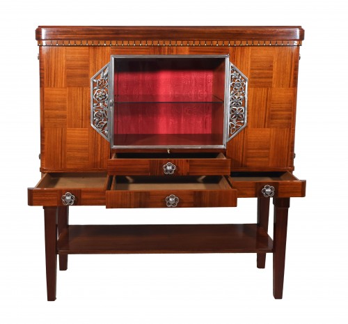 XXe siècle - Buffet Art déco en palissandre et acajou - Louis Majorelle (1859-1926)