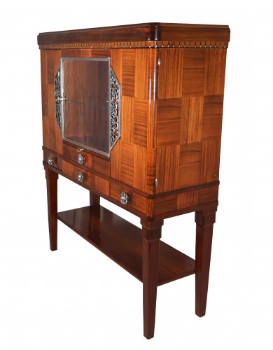 Antiquités - Buffet Art déco en palissandre et acajou - Louis Majorelle (1859-1926)