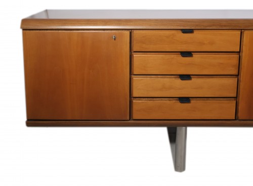 Walnut sideboard by Hans Von Klier for Skipper, Italy, 1970s. - 