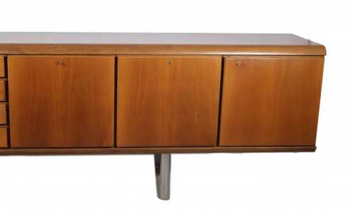 Walnut sideboard by Hans Von Klier for Skipper, Italy, 1970s. - 50